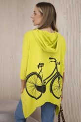 Bluza z nadrukiem roweru kiwi. Bluzy KESI, l, bez wzorów, z bawełny, bez ramiączek, z kapturem. Za 218.51 zł.