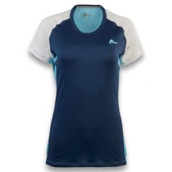 T-Shirt Ande Rosetta Damska Damskie. Niebieskie t-shirty sportowe Ande, s, bez wzorów, z elastanu, bez ramiączek, trekkingowe. Za 171.99 zł.
