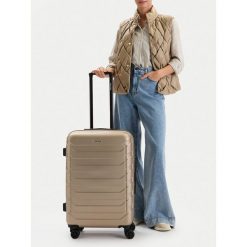 Walizka średnia GINO ROSSI. Żółte walizki Gino Rossi, średnie. Za 279.99 zł.