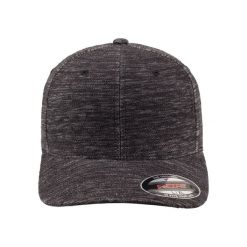 Czapka Flexfit twill knit. Szare czapki z daszkiem FLEXFIT, bez wzorów. Za 140.00 zł.