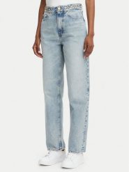 Tommy Hilfiger Jeansy Cam WW0WW49960 Niebieski jasny Straight Fit. Niebieskie jeansy Tommy Hilfiger, bez wzorów, z bawełny. Za 649.99 zł.