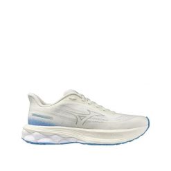 Buty biegowe Mizuno Wave Skyrise 7 Białe/Ultramaryna. Białe buty do biegania Mizuno, bez wzorów, bez zapięcia, do biegania, mizuno wave. Za 479.99 zł.