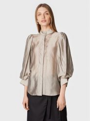 Bruuns Bazaar Koszula Calendula Lene BBW3086 Szary Regular Fit. Szare koszule Bruuns Bazaar, bez wzorów, z lyocellu, bez kołnierzyka, bez ramiączek. Za 639.99 zł.