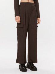 Herskind Spodnie materiałowe Louise 4905519 Brązowy Relaxed Fit. Brązowe spodnie materiałowe Herskind, bez wzorów, z materiału. Za 949.99 zł.