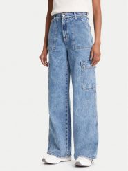Tommy Jeans Jeansy Claire DW0DW20479 Niebieski Wide Leg. Niebieskie jeansy Tommy Jeans, bez wzorów, z bawełny. Za 519.99 zł.