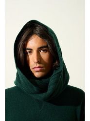 AUTHENTIC CASHMERE Kaszmirowy szal-koło "Tommy" w kolorze ciemnozielonym - 65 x 40 cm rozmiar: onesize. Zielone szaliki i kominy AUTHENTIC CASHMERE, bez wzorów, z kaszmiru. Za 287.16 zł.