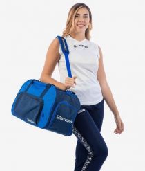 Torba sportowa Givova Palestra Royal Blue. Niebieskie torby sportowe Givova, z aplikacjami, z materiału, na ramię, duże. Za 112.42 zł.