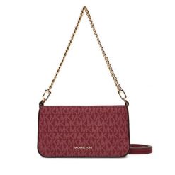 Torebka MICHAEL Michael Kors. Czerwone listonoszki MICHAEL Michael Kors, bez wzorów, bez dodatków. Za 699.99 zł.