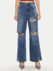 One Teaspoon Jeansy Billie 26277 Niebieski Straight Leg. Niebieskie jeansy One Teaspoon, bez wzorów, z bawełny. Za 409.99 zł.