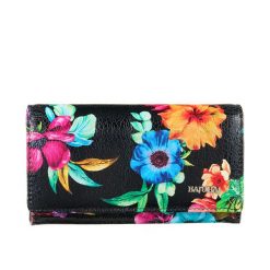 Duży portfel damski z biglem BajuBaj ze skóry licowej PD1602s129 RFID. Portfele bez wzorów, ze skóry. Za 171.00 zł.