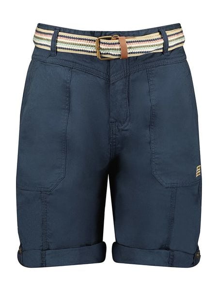 Geographical Norway Bermudy "Prioria" w kolorze granatowym rozmiar: M. Niebieskie szorty Geographical Norway, bez wzorów, z bawełny. Za 101.70 zł.