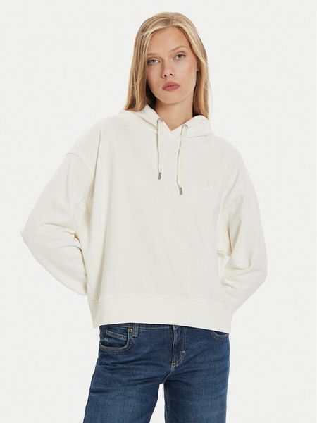 Lee Bluza Essential 112341539 Écru Relaxed Fit. Bluzy Lee, xl, bez wzorów, z bawełny, bez ramiączek, bez kaptura. Za 189.99 zł.