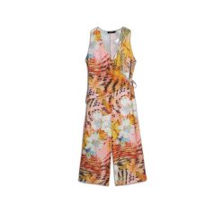 Strój kąpielowy dla kobiet Desigual Nasau. Kombinezony Desigual, na lato, s, bez wzorów, z materiału, bez kołnierzyka, bez ramiączek. Za 495.85 zł.