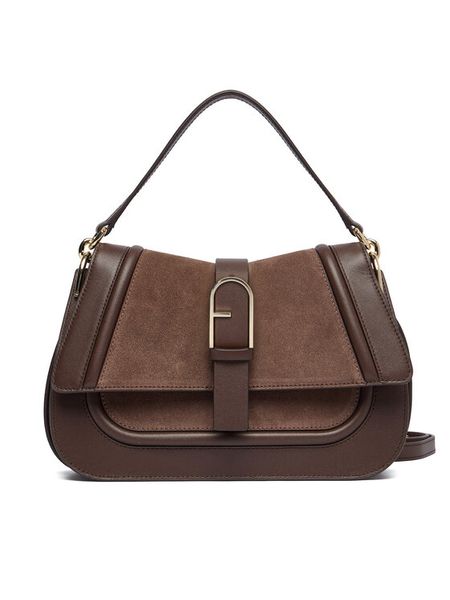 Furla Torebka WB01822 BX2567 CN 4286S 1007 Brązowy. Brązowe torebki klasyczne Furla, bez wzorów, ze skóry, bez dodatków. Za 1,499.00 zł.
