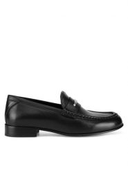 Gino Rossi Mokasyny ELYSE-130 Czarny. Czarne mokasyny Gino Rossi, bez wzorów, ze skóry. Za 329.99 zł.