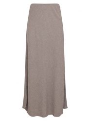 MOSS COPENHAGEN Spódnica "Viana" w kolorze szarobrązowym rozmiar: XS. Brązowe spódnice Moss Copenhagen, xs, bez wzorów, maxi. Za 140.20 zł.