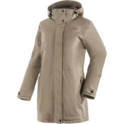 Płaszcz damski Maier Sports Lisa 2.1. Brązowe płaszcze Maier Sports, na jesień, bez wzorów, z materiału, bez kaptura. Za 1,179.85 zł.