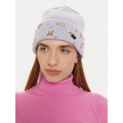 Czapka Aldo. Fioletowe czapki zimowe Aldo, bez wzorów. Za 199.99 zł.