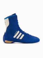 Adidas Skórzane buty sportowe "Rasant" w kolorze granatowym rozmiar: 42 2/3. Niebieskie buty treningowe adidas, bez wzorów, bez zapięcia, outdoorowe. Za 257.92 zł.