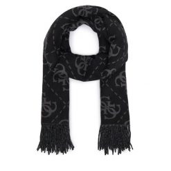 Szalik Guess. Czarne szaliki i kominy Guess, z aplikacjami. Za 234.99 zł.