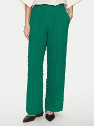 Vero Moda Spodnie materiałowe Noella 10325210 Zielony Straight Fit. Zielone spodnie materiałowe Vero Moda, bez wzorów, z materiału. Za 99.99 zł.