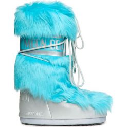 Buty MOON BOOT CL.PREMIUM POP FUR Niebieski. Śniegowce marki Moon Boot. W wyprzedaży za 606.00 zł.
