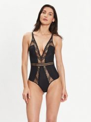 Passionata Body Rodeo P47L80 Czarny. Czarne body i gorsety Passionata, bez wzorów, z syntetyku, bez ramiączek. Za 149.99 zł.