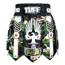 Spodenki treningowe TUFF Gladiator Brown Military Warrior. Białe szorty sportowe TUFF, bez wzorów. Za 199.00 zł.