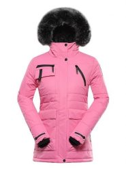 Alpine Pro Kurtka zimowa "Werda" w kolorze różowym rozmiar: L. Różowe kurtki Alpine Pro, na zimę, l, bez wzorów, z puchu, bez kaptura. Za 412.34 zł.