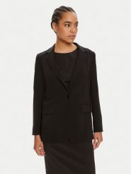 Boss Marynarka Jocaluah 50490053 Czarny Regular Fit. Czarne marynarki i żakiety Boss, bez wzorów, z syntetyku, bez ramiączek. Za 849.99 zł.