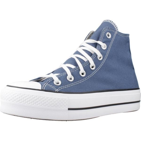 Buty CONVERSE ALL STAR LIFT Niebieski. Niebieskie buty trekkingowe Converse, bez zapięcia. Za 407.30 zł.