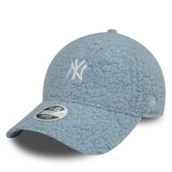 Czapka z daszkiem New Era. Niebieskie czapki z daszkiem New Era, bez wzorów. Za 159.99 zł.