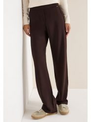Cecil Spodnie w kolorze brązowym rozmiar: L/L32. Brązowe spodnie materiałowe Cecil, bez wzorów, z materiału. Za 148.96 zł.