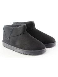 C'M Botki zimowe w kolorze czarnym rozmiar: 36. Czarne botki C'M, bez wzorów, bez obcasa, bez zapięcia. Za 78.47 zł.