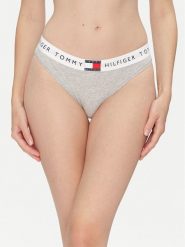 Tommy Hilfiger Figi klasyczne UW0UW06038 Szary. Szare figi Tommy Hilfiger, bez wzorów, z bawełny. Za 99.99 zł.