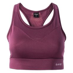 Biustonosz Sportowy Dla Kobiet Lady Usle. Czerwone biustonosze sportowe Hi-tec, bez wzorów. Za 100.99 zł.