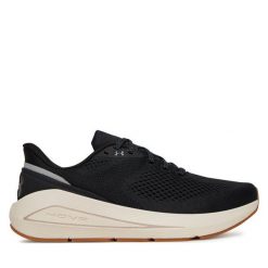 Buty do biegania Under Armour. Czarne buty do biegania Under Armour, bez wzorów, bez zapięcia, do biegania. Za 359.99 zł.