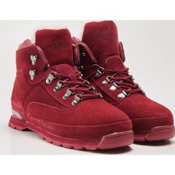 Skórzane buty trekkingowe - Bordowy. Buty trekkingowe marki House. W wyprzedaży za 139.99 zł.