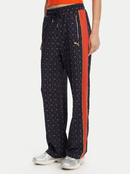 Puma Spodnie dresowe Road To Unity T7 629794 Granatowy Regular Fit. Niebieskie spodnie dresowe Puma, bez wzorów, z dresówki. Za 269.99 zł.