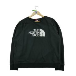 Bluza damska The North Face czarna. Czarne bluzy The North Face, l, bez wzorów, z materiału, eleganckie, bez ramiączek, bez kaptura. Za 102.20 zł.