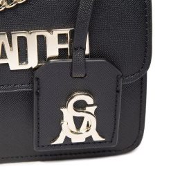 Torebka Steve Madden. Czarne kopertówki Steve Madden, bez wzorów, wizytowe, bez dodatków. Za 389.99 zł.