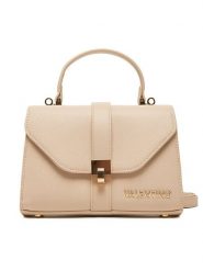 Valentino Torebka Sobo VBS8ZS39 Brązowy. Brązowe torebki klasyczne Valentino, bez wzorów, ze skóry, bez dodatków. Za 399.99 zł.