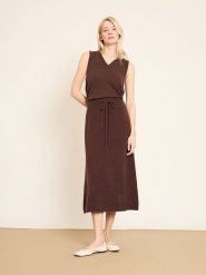 BGN Spódnica dzianinowa w kolorze brązowym rozmiar: 36. Brązowe spódnice BGN, na co dzień, bez wzorów, z dzianiny, maxi, proste. Za 217.99 zł.