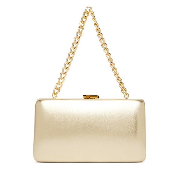 Torebka LAUREN RALPH LAUREN. Żółte kopertówki Lauren Ralph Lauren, bez wzorów, bez dodatków. Za 1,499.00 zł.