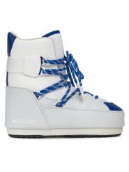 Moon Boot Śniegowce Sneaker Mid 14028200003 Szary. Szare śniegowce Moon Boot, bez wzorów, ze skóry, bez zapięcia. Za 1,189.00 zł.