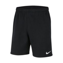 Shorty Dziecięce Polar Park 20. Czarne szorty Nike, bez wzorów, z polaru, sportowe. Za 211.99 zł.