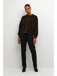 Kaffe Sweter w kolorze khaki rozmiar: S. Brązowe swetry Kaffe, s, bez wzorów, bez ramiączek. Za 131.12 zł.