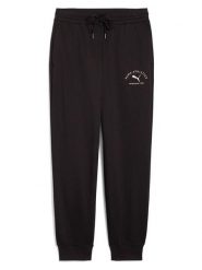 Puma Spodnie dresowe w kolorze czarnym rozmiar: M. Czarne spodnie dresowe Puma, bez wzorów, z dresówki. Za 130.99 zł.