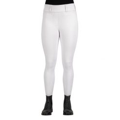 Damskie legginsy jeździeckie z pełną przyczepnością Euro-Star Enforce. Czerwone legginsy EURO-STAR, bez wzorów, z materiału, eleganckie. Za 538.00 zł.