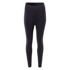 Damskie legginsy IQ Cross The Line Ismae. Czarne legginsy IQ, bez wzorów, z elastanu, eleganckie. Za 219.16 zł.